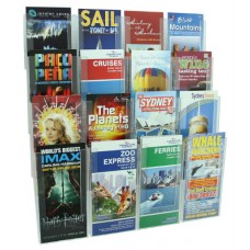 ClipLock Wall Display 16 x DL (Tri-fold 4 3/8" x 7 3/4")