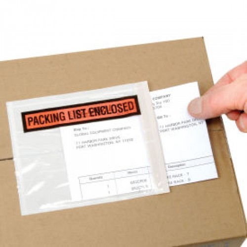 Packing Slip Envelopes 4.5" X 5.5" PRINTED "PACKING SLIP ENCLOSED" (1000/BX)